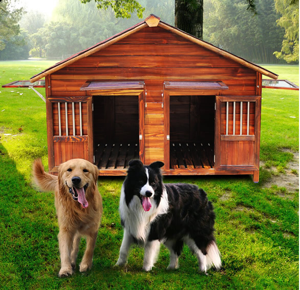 狗房子的制作方法有哪些？纯木狗房子做法或铁木复合狗房子做法