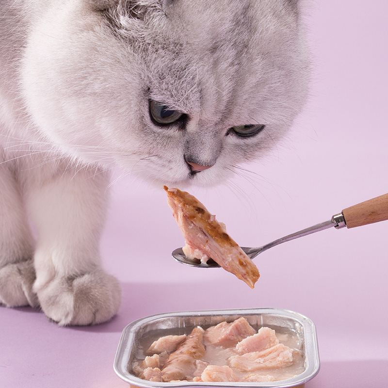 猫咪餐盒主食罐头成幼猫营养增肥妙鲜湿粮包英短猫粮零食100g*8罐